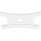 Ekena Millwork Haven Architectural Grade PVC Ceiling Medallion, 30"W x 20"H x 3"ID x 6 1/2"C x 1"P, One-Piece CMP30X20HN-03000 - alternate 4